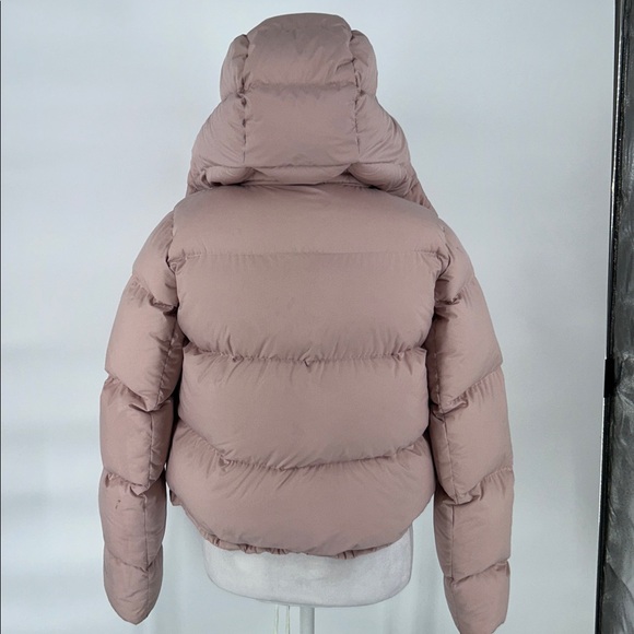 Lululemon Down Puffer Jacket Hooded Blush Pink Size 2 - Picture 7 of 16
